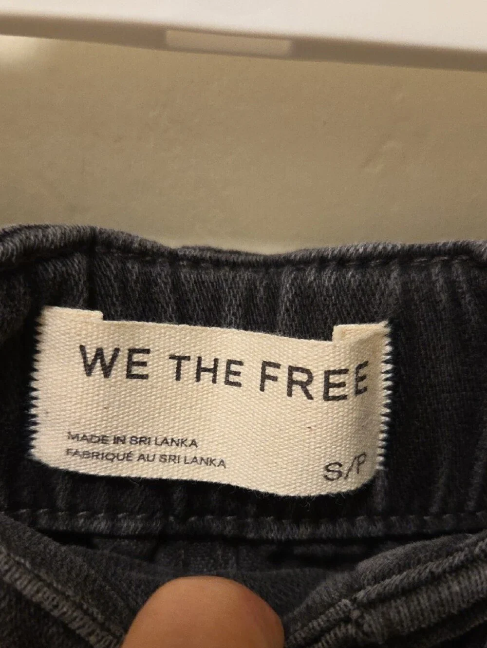 Free People Black Silverton Pull On Barrel Jeans